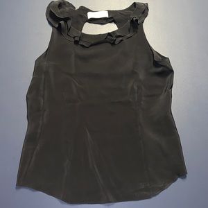 Black Silk Amanda Uprichard Top Size Medium
